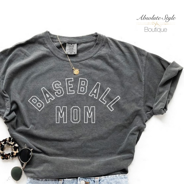 Baseball Mom Graphic Tee
