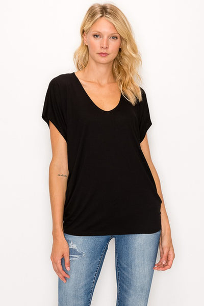 V-Neck Dolman Style Top