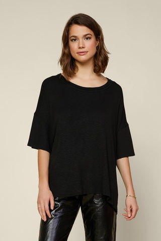 Detailed Short Sleeve Top