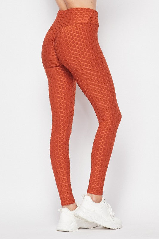 Honeycomb Textured Leggings – Absolute Style Boutique