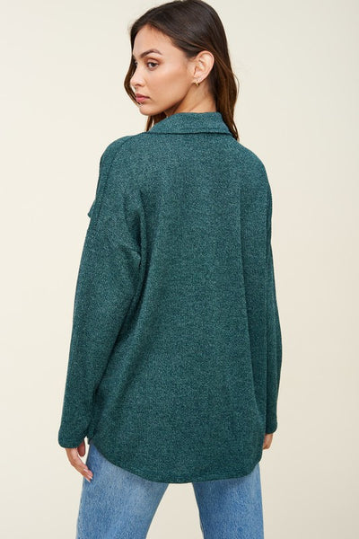 Lightweight Stretchy Shacket