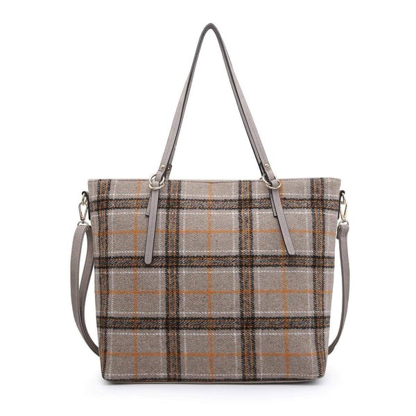 Plaid Tote Handbags