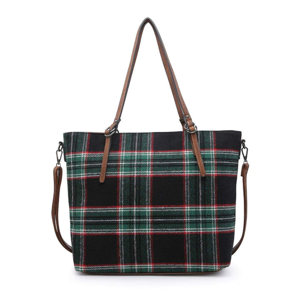 Plaid Tote Handbags