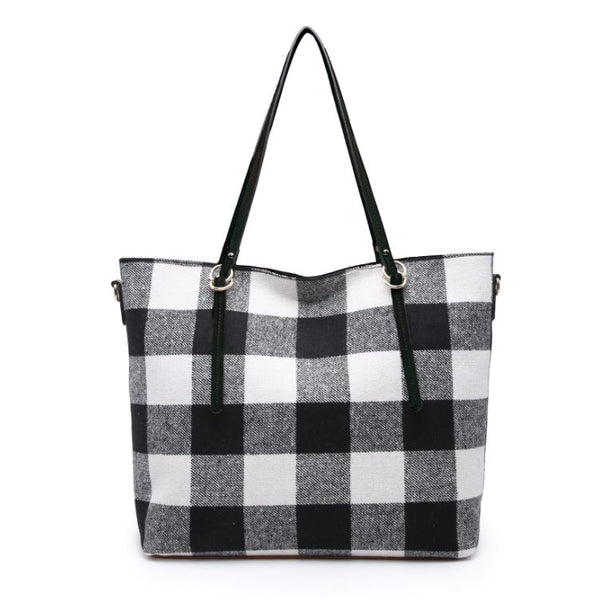 Plaid Tote Handbags